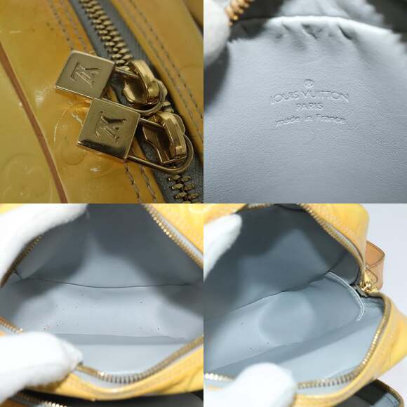 LOUIS VUITTON Monogram Vernis Wooster Shoulder Bag Gris M91036 - Picture 11 of 12
